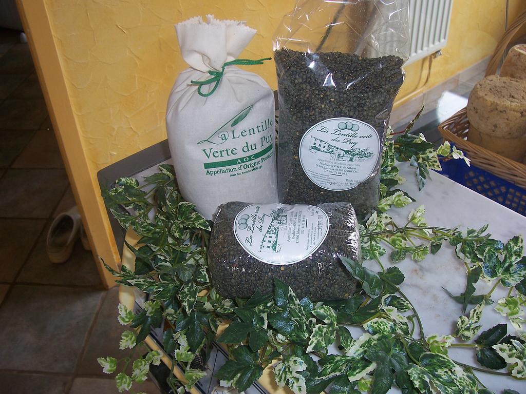 Lentille verte AOC en Haute Loire